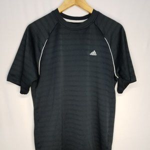 ADIDAS SHIRT WHITE ON NAVY